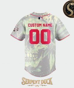 Cincinnati Reds x Snoop Dogg Custom Baseball Jersey
