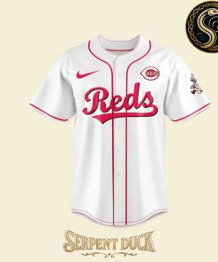 Cincinnati Reds x Snoop Dogg Post-Game Concert White Baseball Jersey