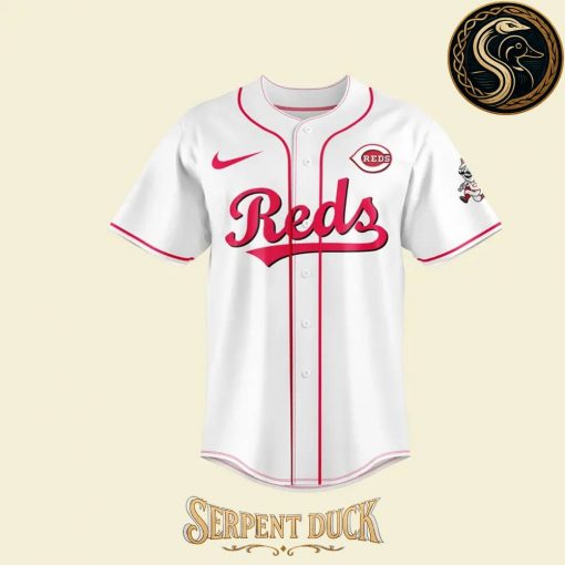 Cincinnati Reds x Snoop Dogg Post-Game Concert White Baseball Jersey