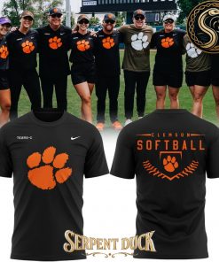 Clemson Softball Military Appreciation Black Tee