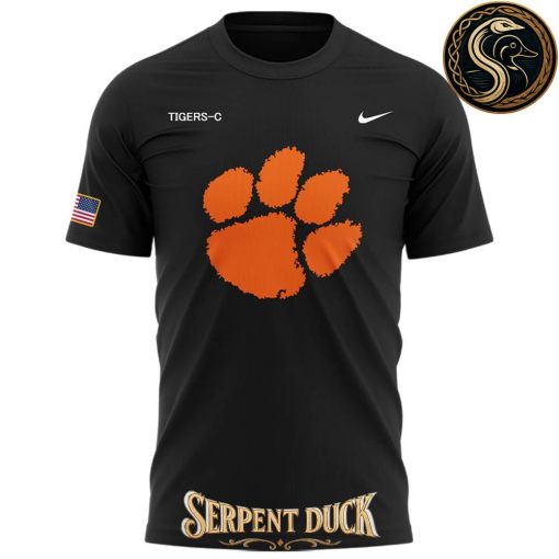 Clemson Softball Military Appreciation Black Tee