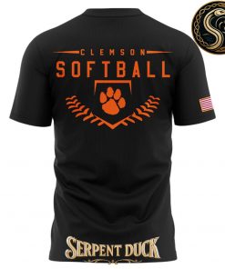 Clemson Softball Military Appreciation Black Tee
