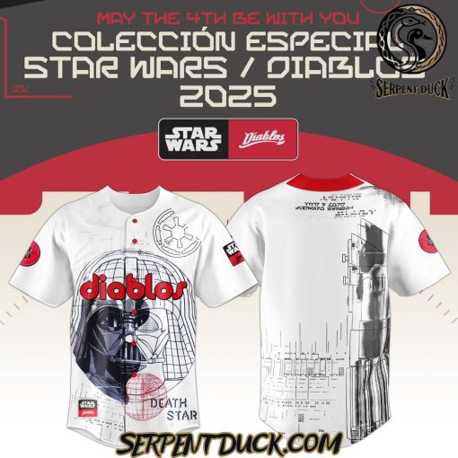 Diablos Rojos del Mexico x Star War New Baseball Jersey