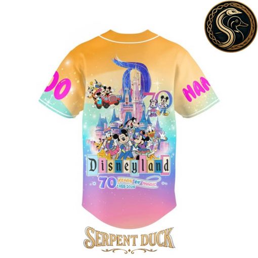 Disneyland 70 Years Of Magic Jersey