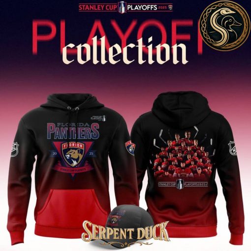 Florida Panthers 2025 Stanley Cup Playoff Participant Crease Hoodie