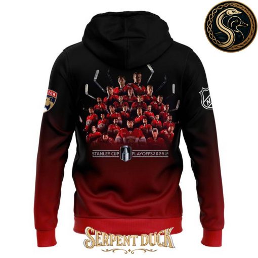 Florida Panthers 2025 Stanley Cup Playoff Participant Crease Hoodie