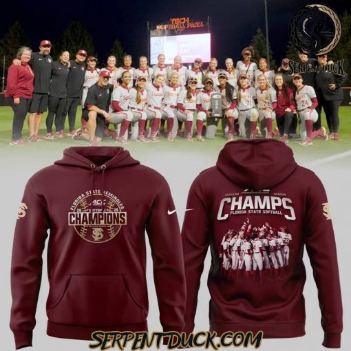 Florida State Seminoles Softball Acc Regular Season Champs Hoodie