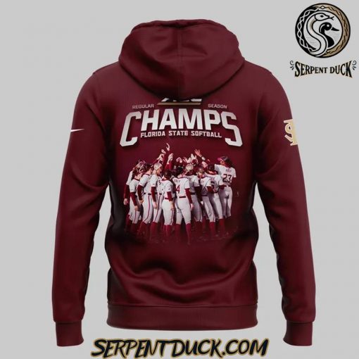 Florida State Seminoles Softball Acc Regular Season Champs Hoodie