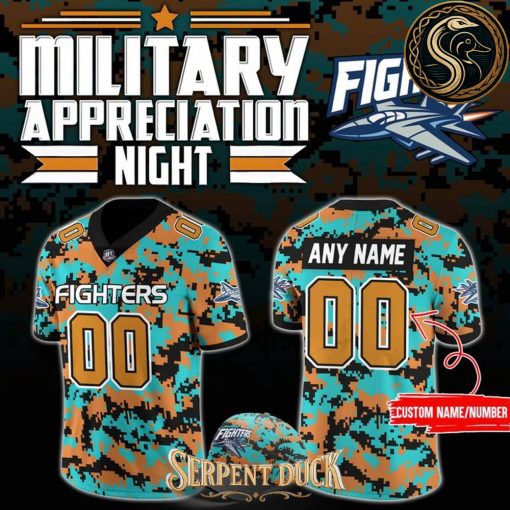 Frisco Fighters Military Nights Football Jersey