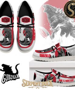 Godzilla King Of The Monters Hey Dude Shoes