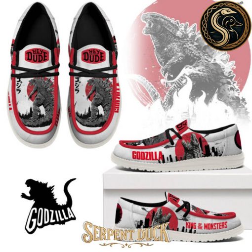 Godzilla King Of The Monters Hey Dude Shoes