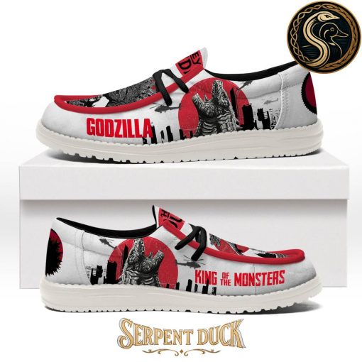 Godzilla King Of The Monters Hey Dude Shoes