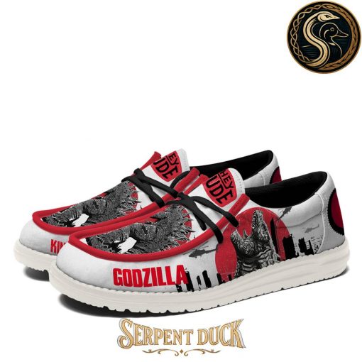 Godzilla King Of The Monters Hey Dude Shoes