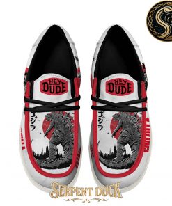 Godzilla King Of The Monters Hey Dude Shoes