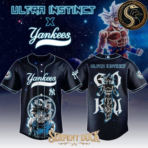 Goku Ultra Instinct x New York Yankees 2025 Limit Break Jersey
