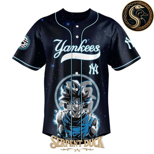 Goku Ultra Instinct x New York Yankees 2025 Limit Break Jersey