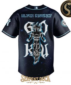Goku Ultra Instinct x New York Yankees 2025 Limit Break Jersey