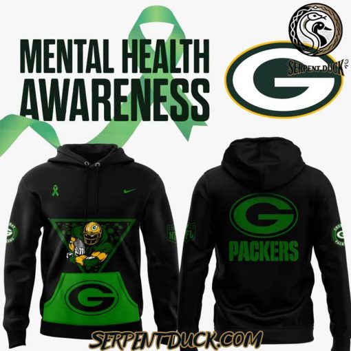 Green Bay Packers NFL Mental Health Awareness Month Hoodie