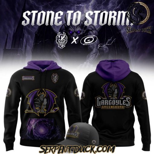Greensboro Gargoyles Stone to Storm Hoodie