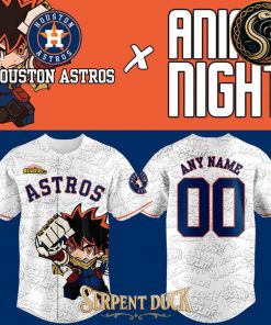Houston Astros 2025 Anime Game Day Jersey