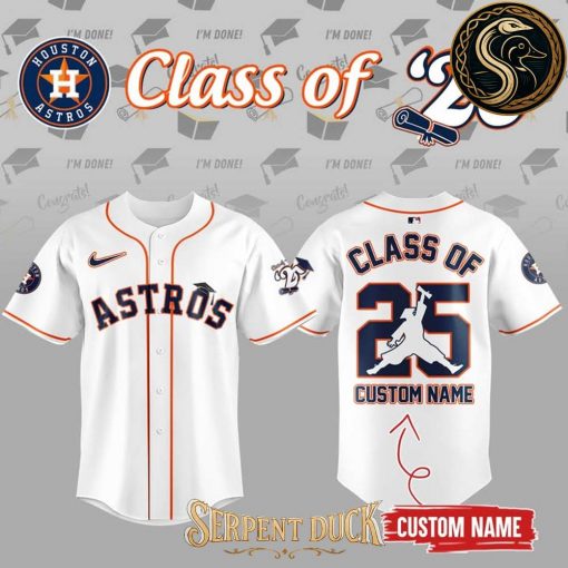 Houston Astros ”Class Of 2025″ Baseball Jersey