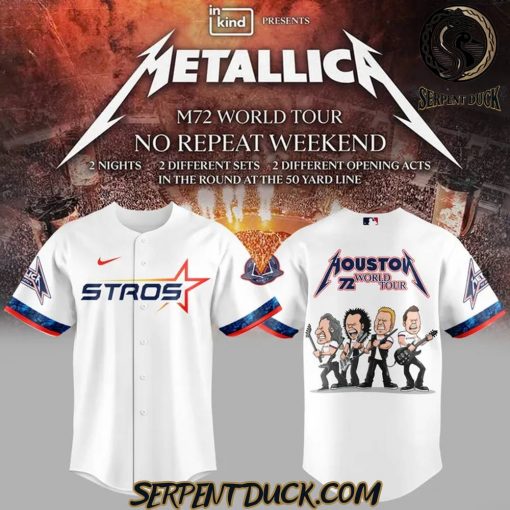Houston Astros M72 World Tour 2025 Baseball Jersey
