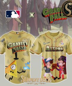 Houston Astros x Gravity Falls Baseball Jersey