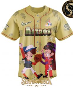 Houston Astros x Gravity Falls Baseball Jersey
