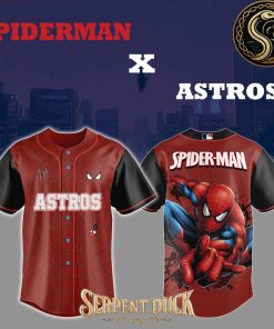 Houston Astros x Spider Man Baseball Jersey
