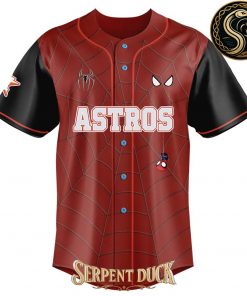 Houston Astros x Spider Man Baseball Jersey