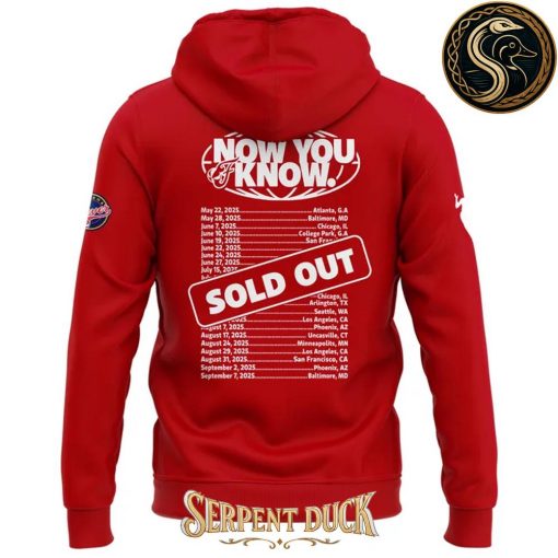 Indiana Fever ‘SOLD OUT’ Tour 2025 Limited Edition Hoodie