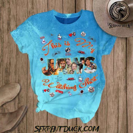 Jaws This Is My Watching Shirt Pyjama Set