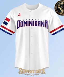 Juan Soto Team Dominican Republic In The 2026 World Baseball Classic Jersey