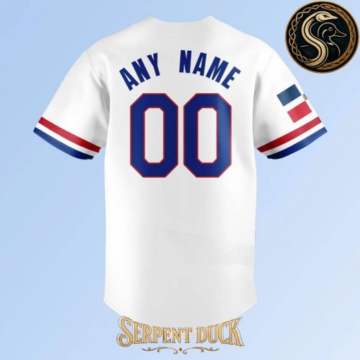 Juan Soto Team Dominican Republic In The 2026 World Baseball Classic Jersey