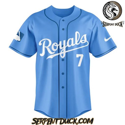 Kansas City Royals Bobby Witt Jr Five Hundred Games In MLB Baseball Jersey