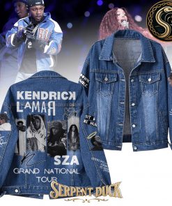Kendrick Lamar X SZA Grand National Tour Denim Jacket