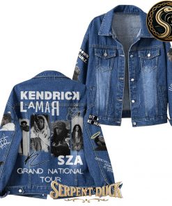 Kendrick Lamar X SZA Grand National Tour Denim Jacket