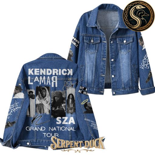Kendrick Lamar X SZA Grand National Tour Denim Jacket