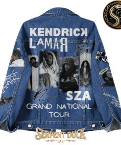 Kendrick Lamar X SZA Grand National Tour Denim Jacket