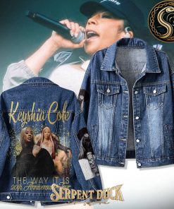 Keyshia Cole THE WAY IT IS 20th Anniversay Tour Denim Jacket