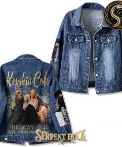 Keyshia Cole THE WAY IT IS 20th Anniversay Tour Denim Jacket