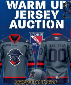Kitchener Rangers 2024/25 Sun Life Warm-up Hockey Jersey