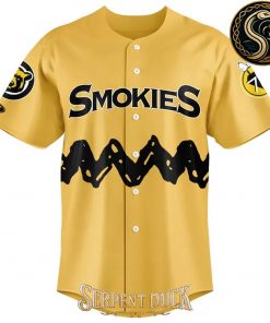 Knoxville Smokies 2025 Peanuts Night Baseball Jersey