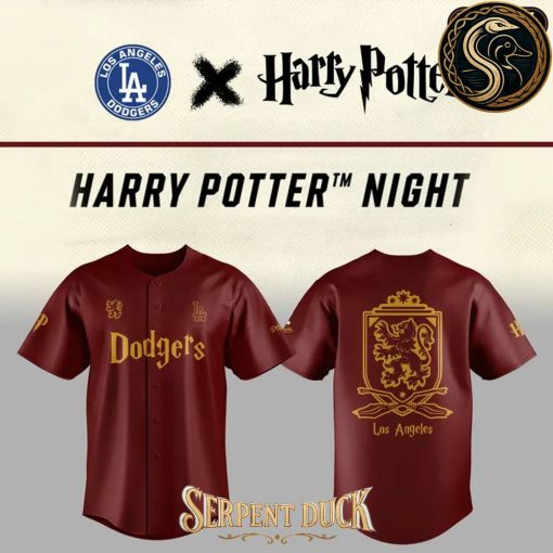 LA Dodgers Harry Potter Night Limited Edition Baseball Jersey