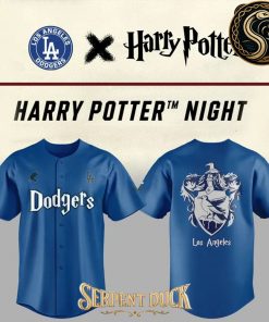 LA Dodgers x Ravenclaw House Baseball Jersey