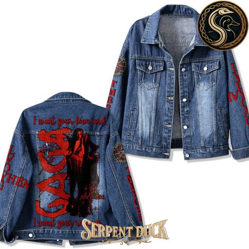 Lady Gaga I Want Your Love And I Want Your Revenge Denim Jacket