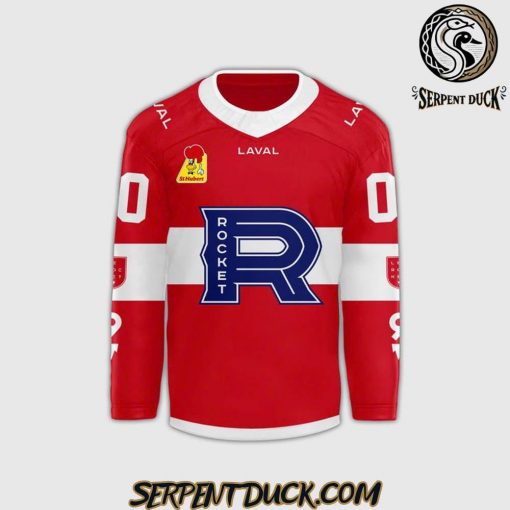 Laval Rocket 2025 New Custom Hockey Jersey