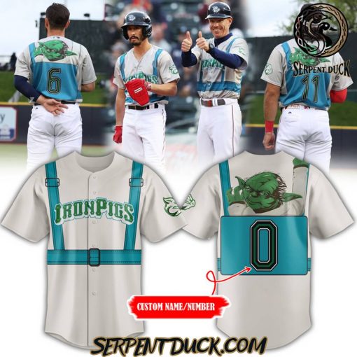Lehigh Valley IronPigs Star Wars Night 2025 Baseball Jersey