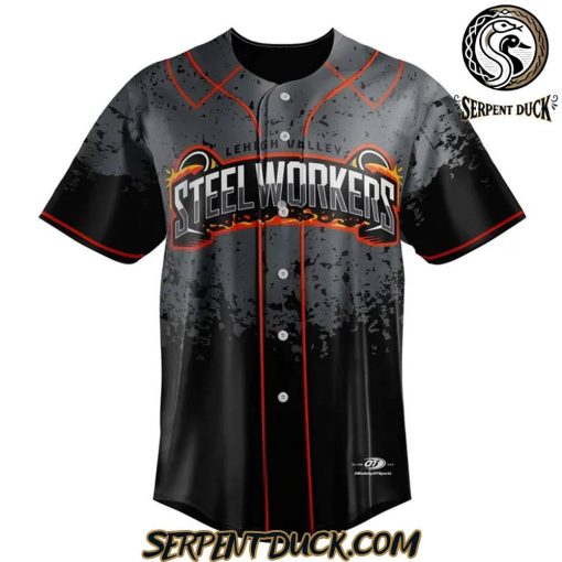 Lehigh Valley IronPigs Steelworker Night Baseball Jersey