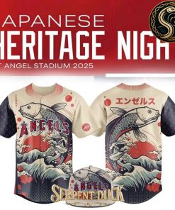 Los Angeles Angels 2025 Japanese Heritage Jersey